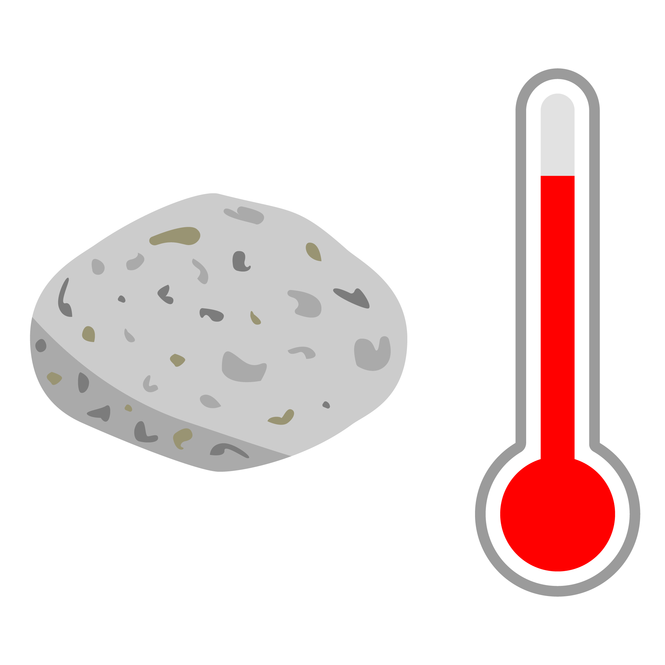 illustrative image of thermal metamorphism